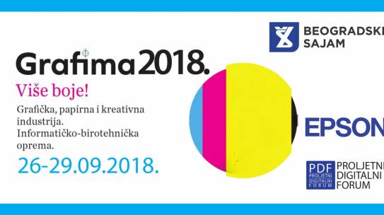 2018. godine – Međunarodni sajam grafičke, papirne i kreativne industrije