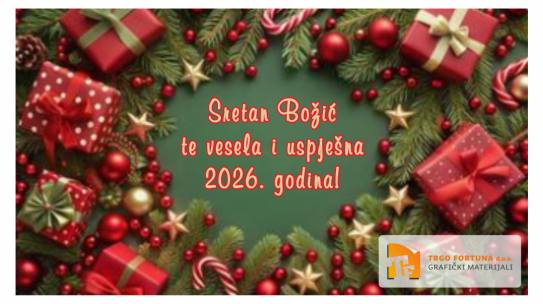 Vesela i uspješna 2026. godina!